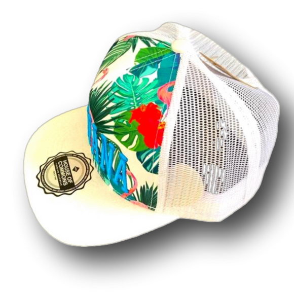 House Of Commons Premium Headwear "Nirvana" White Snap Back Hat - NWT - Picture 3 of 5